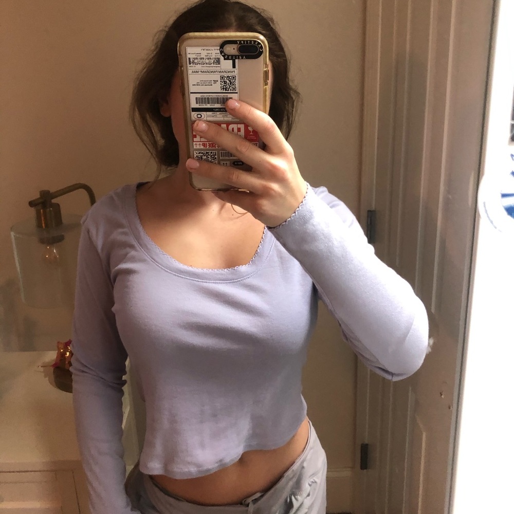 Pacsun purple longsleeve